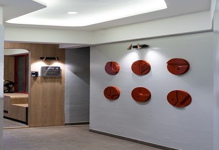 The Tranquil Grid, a A Modern Minimalist 3BHK in Baner, Pune